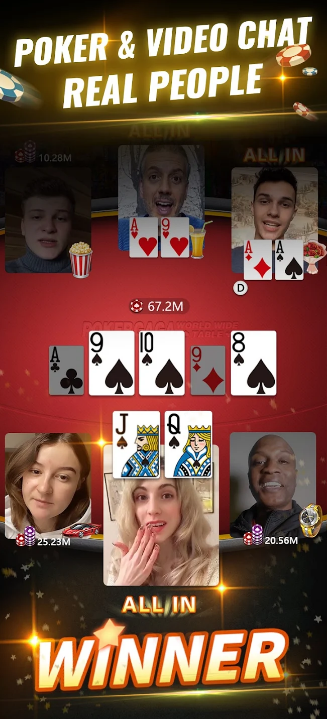 PokerGaga Texas Holdem Live Apk Download for Android  3.7.6 screenshot 4