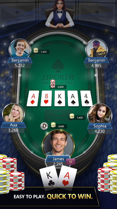 JJPoker Texas Holdem Online Apk Free Download  1.16.5 screenshot 4