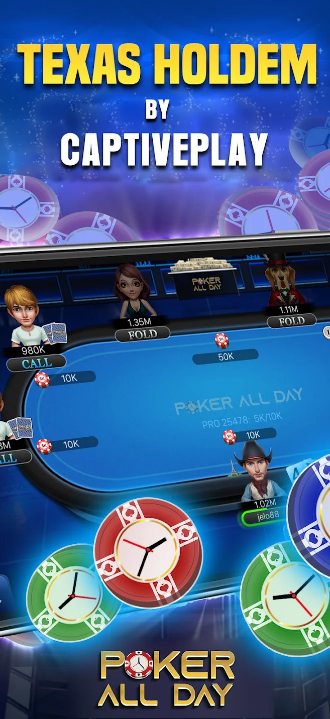 Poker All Day Texas Holdem Apk Download  26.1.86 screenshot 4