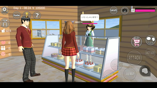 233 app download SAKURA School Simulator chinese version mod apk  v1.042.03 screenshot 3