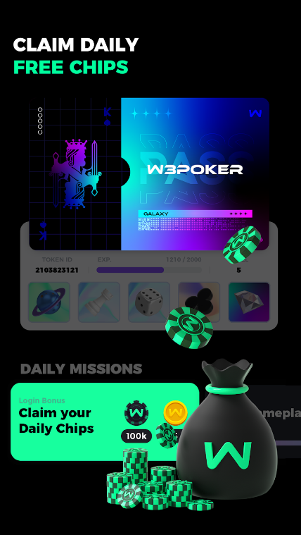 W3POKER Texas Holdem Game Apk Download  1.1.1 screenshot 1