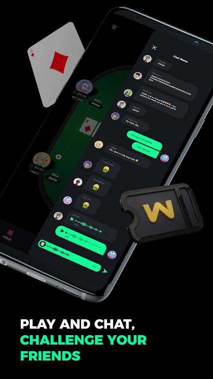 W3POKER Texas Holdem Game Apk Download  1.1.1 screenshot 2