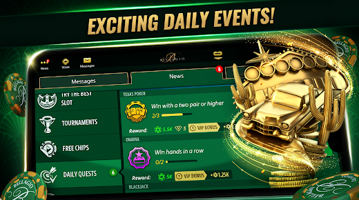 Bellagio Poker Texas Holdem Apk Download for Android  55.17.3 screenshot 2