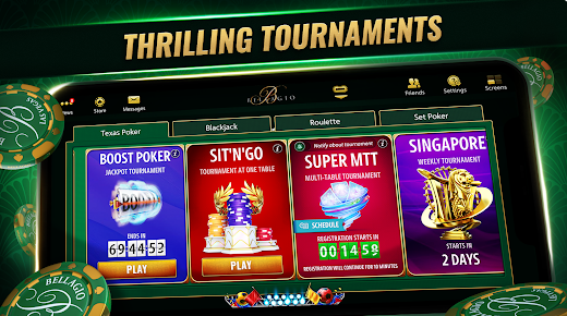Bellagio Poker Texas Holdem Apk Download for Android  55.17.3 screenshot 3