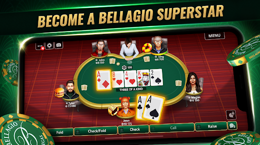 Bellagio Poker Texas Holdem Apk Download for Android  55.17.3 screenshot 4