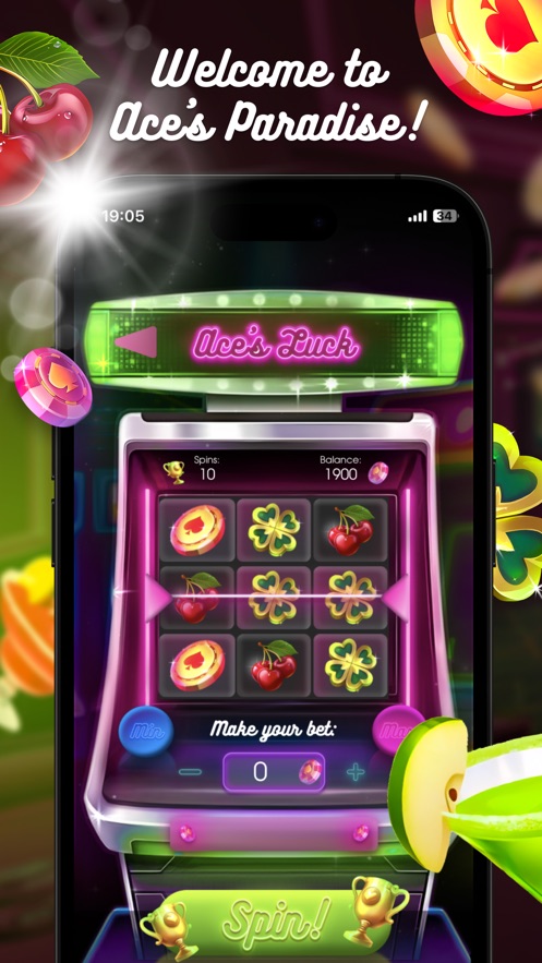 Aces Paradise Casino apk free download  1.1 screenshot 5