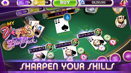 myVEGAS BlackJack 21 Card Game Apk Free Download  2.0.9 screenshot 4