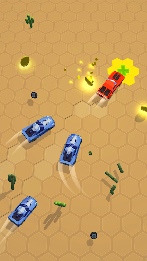 Hexagon Pursuit Car Racing mod apk download  1.23 screenshot 1