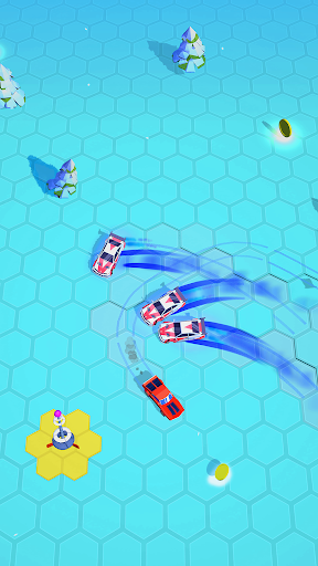 Hexagon Pursuit Car Racing mod apk download  1.23 screenshot 2