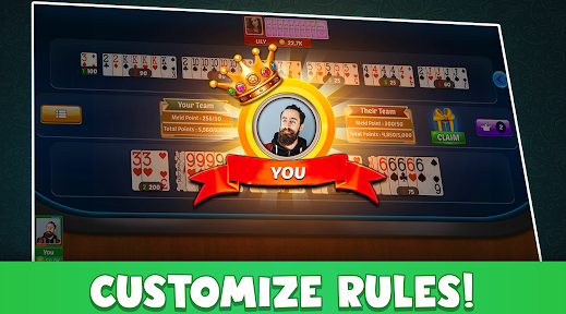 Canasta Plus Offline Card Game Apk Free Download  3.4.6 screenshot 1