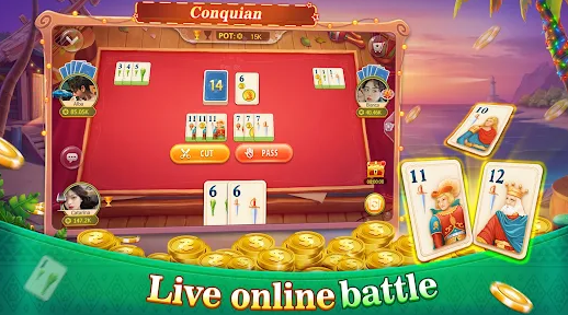 Conquian Siete Y Media Burro Apk Download for Android  1.0.8 screenshot 4