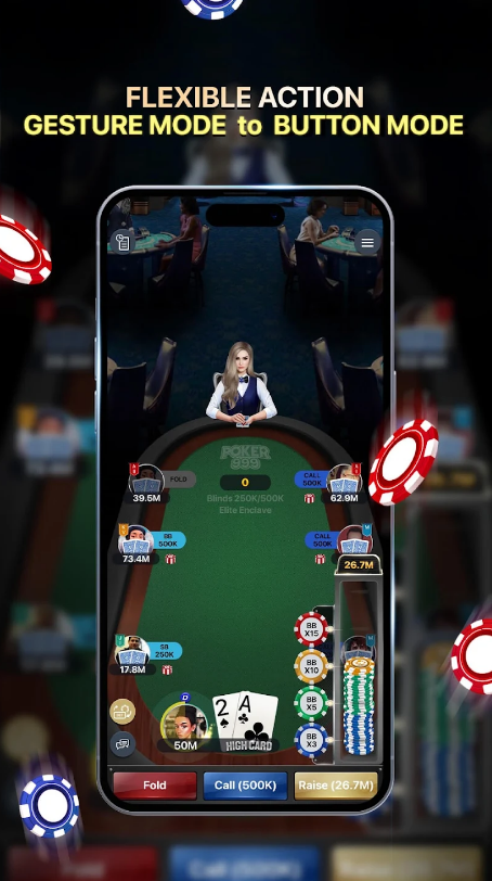 Poker999 Texas Holdem Apk Download for Android  1.3.0 screenshot 3