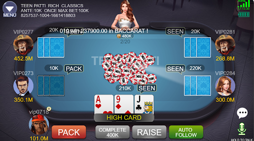 Teen Patti Club Hack Mod Apk Download  1.1.0 screenshot 1