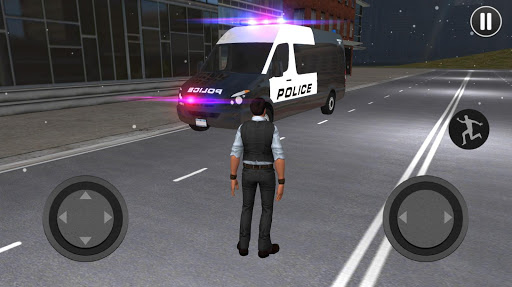 American Police Van Driving apk download for android  1.3 screenshot 1