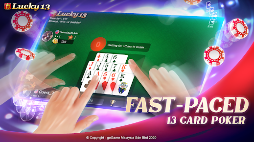 Lucky 13 13 Poker Puzzle Apk Download Latest Version  1.5.2 screenshot 2