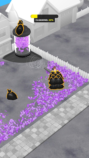 Leaf Blower City Cleaning Game mod apk download  1.8.0 screenshot 4