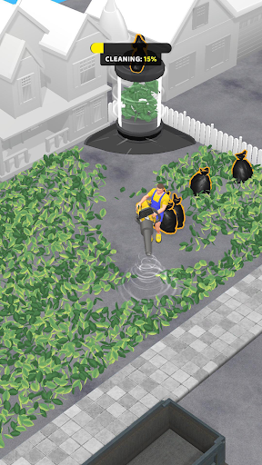 Leaf Blower City Cleaning Game mod apk download  1.8.0 screenshot 5