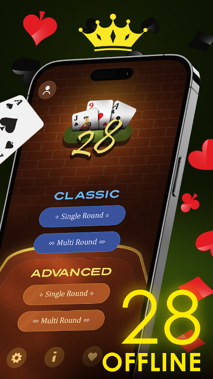 28 Card Game Twenty Eight Apk Free Download  1.0 screenshot 4