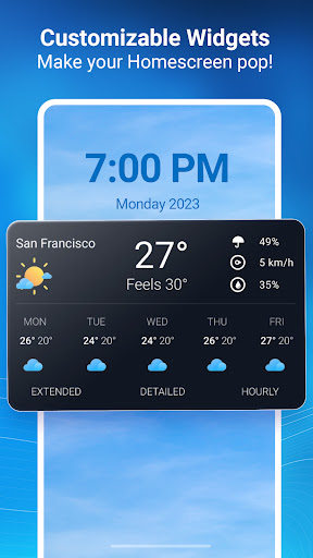 1Weather Forecasts & Radar apk download latest versionͼƬ1