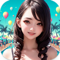Sexy pool party girls merge Hack Apk Download 1.5