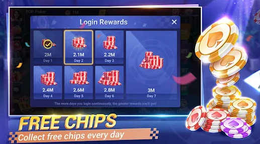 POP Poker Texas Holdem game Apk Free Download  1.2.5 screenshot 1