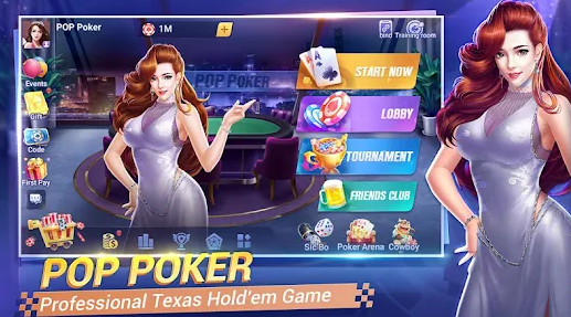 POP Poker Texas Holdem game Apk Free Download  1.2.5 screenshot 4