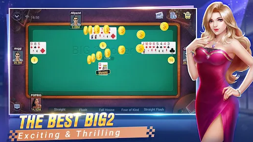 POP Big2 Capsa Banting poker Apk Download for Android  1.3.5 screenshot 3
