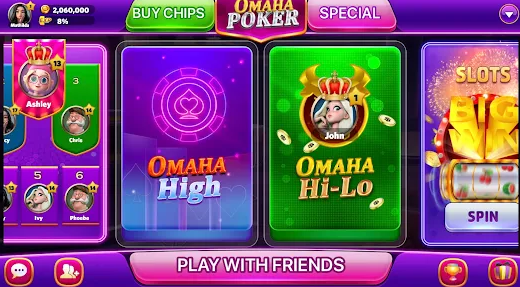 Omaha Poker Online Free Download  1.0.7 screenshot 3