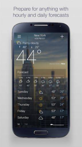 Yahoo Weather app free download for androidͼƬ1