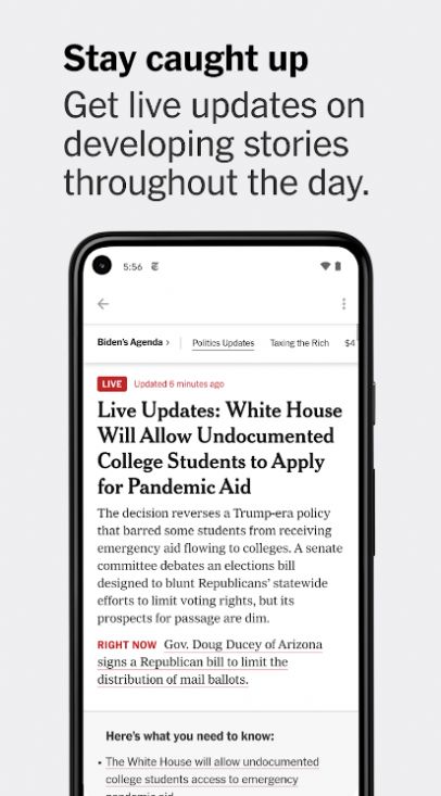 The New York Times app download latest version  10.31.0 screenshot 4