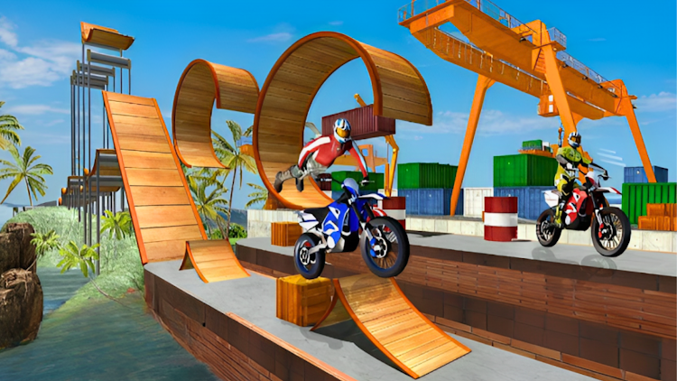 Ramp Bike Moto Stunt Racer apk Download  1.0 screenshot 1