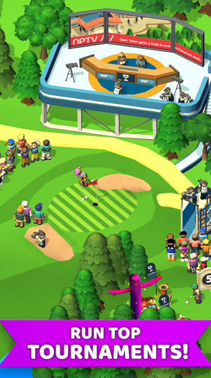 Idle Golf Club Manager Tycoon Hack Mod Apk Download  v6.0.5 screenshot 1