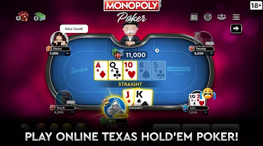 MONOPOLY Poker Texas Holdem Apk Download  1.7.15 screenshot 4