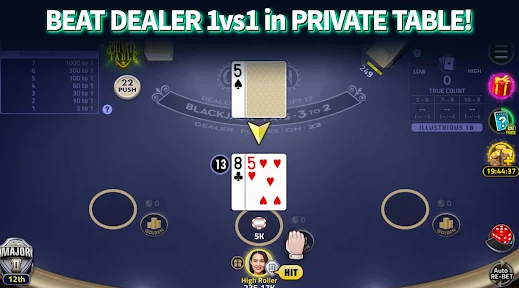 House of Blackjack 21 Mod Apk Download  1.10.0 screenshot 1