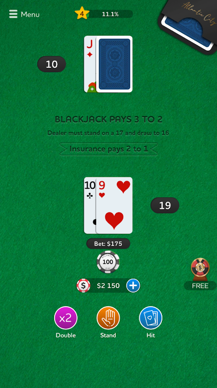 Blackjack Casino Card Game Apk Download for Android  1.15 screenshot 4