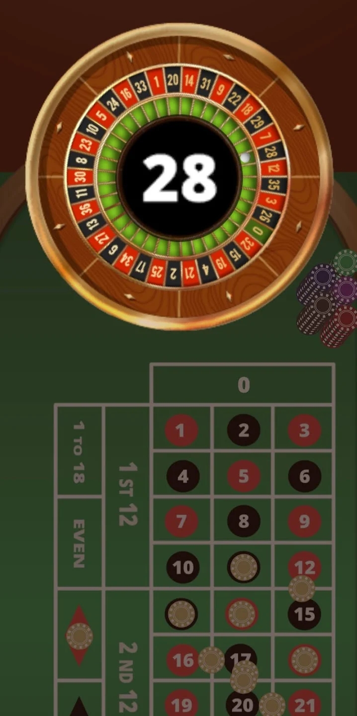 American Roulette game board apk Download  1.0 screenshot 2