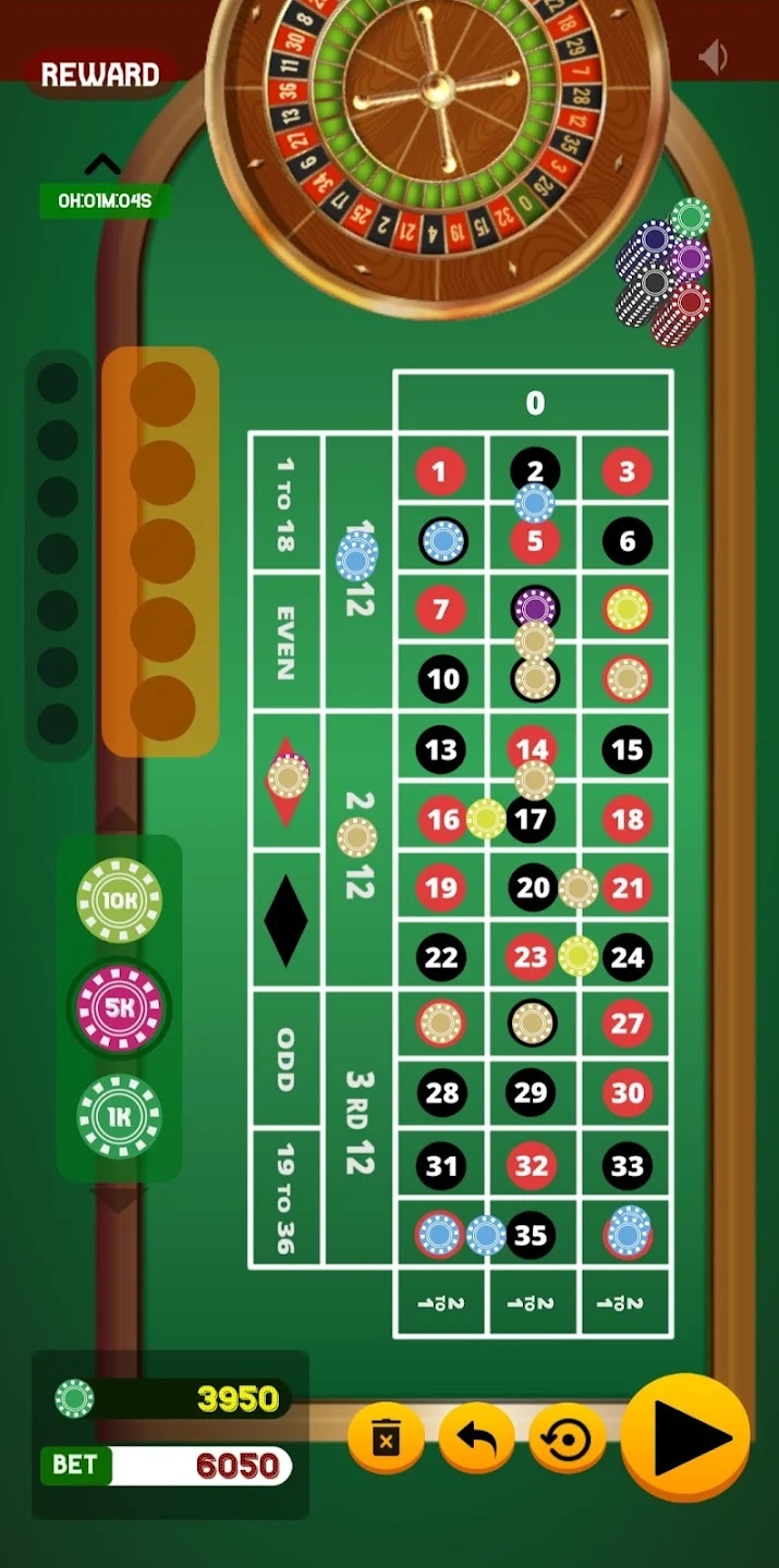 American Roulette game board apk Download  1.0 screenshot 3
