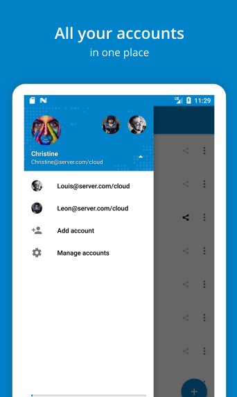 Nextcloud App Download for Android  v3.26.0 screenshot 1