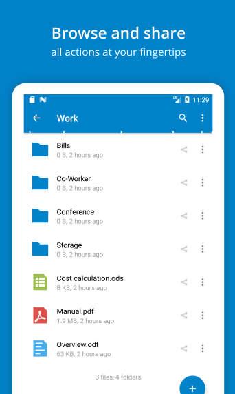 Nextcloud App Download for Android  v3.26.0 screenshot 3