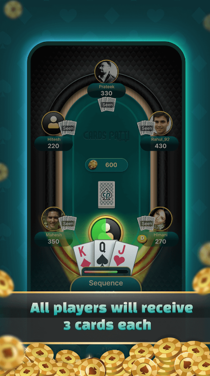 CardsPatti Lounge TeenPatti Apk Download for Android  1.2310.02 screenshot 1