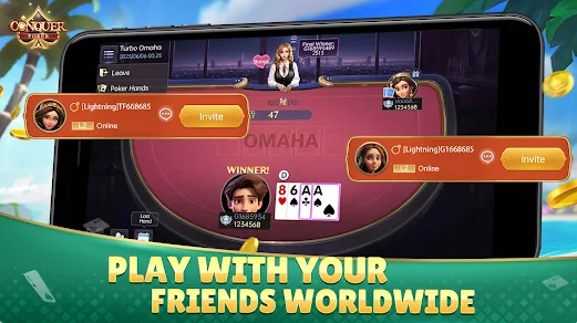 Conquer Poker Texas Holdem Apk Free Download  1.1.2.8 screenshot 4