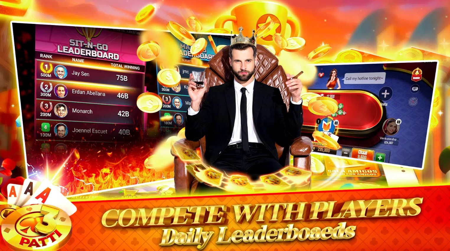Patti Card Game & Texas Holdem apk download  1.5 screenshot 2