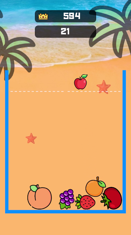 Watermelon Drop Merge Fruits Apk Free Download  1.5 screenshot 1