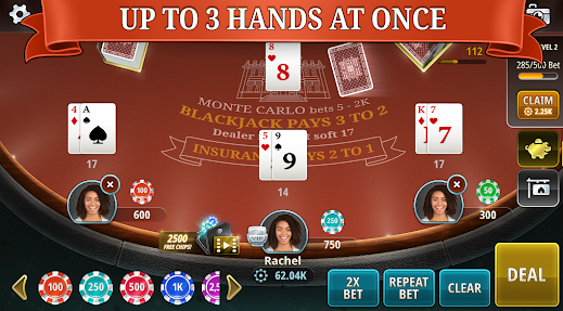 Blackjack 21 Casino games Apk Download Latest Version  1.3.7 screenshot 2