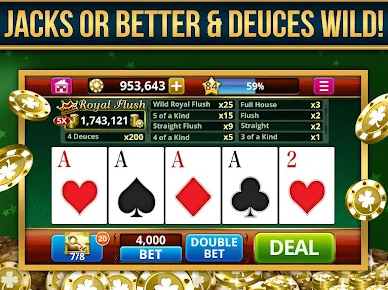 Video Poker Play Poker Offline Apk Download for Android  1.135 screenshot 2