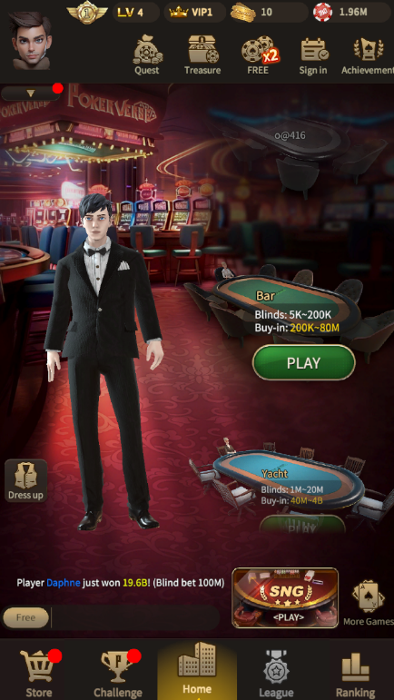 Poker Verse 2 3D Arena Apk Download for Android  0.1.4 screenshot 3