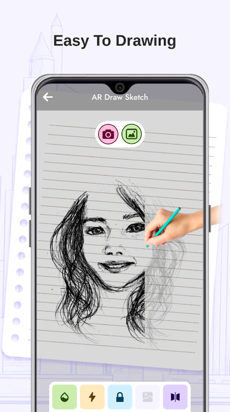 AR Draw Sketch Sketch & Paint Mod Apk Premium Unlocked Download  12.0 screenshot 2