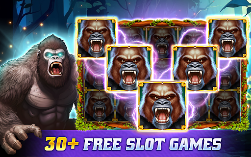 Ape Pokies Slot Machine Casino downloadable content apk  1.64.19 screenshot 1