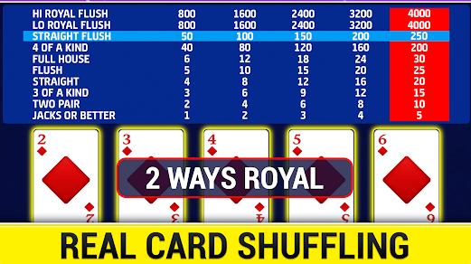 Video Poker X Classic Casino Apk Free Download  1.66.0 screenshot 1