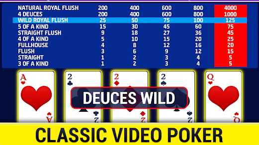 Video Poker X Classic Casino Apk Free Download  1.66.0 screenshot 3